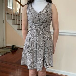 Banana Republic Issa London Animal Print Dress